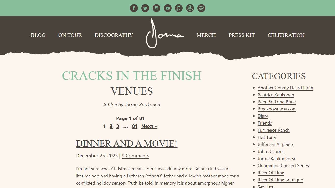 Category: Venues – Jorma Kaukonen